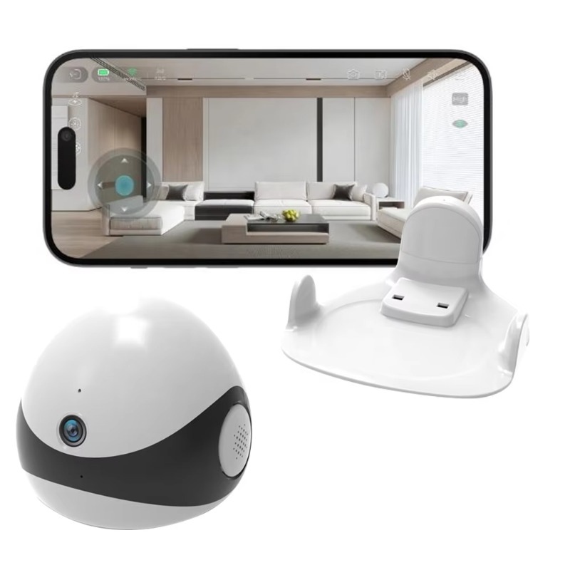 Home Security Robot Dog - กล้องหุ่นยนต์สัตว์เลี้ยงไร้สาย 2K HD สำหรับพกพา พร้อม AI