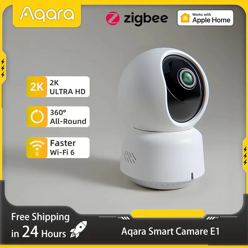 Home Security Tech - กล้องอัจฉริยะ Aqara รุ่นดั้งเดิม E1 2K 1296P