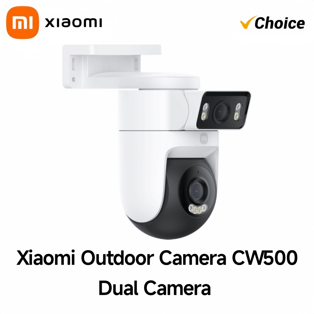 Home Security Lidar - กล้องวงจรปิด Xiaomi Outdoor CW500 รุ่นกล้องคู่ มาตรฐานกันน้ำกันฝุ่น