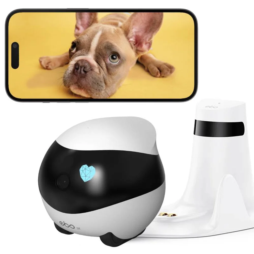 Home Security Robot Dog - SE กล้องหุ่นยนต์สําหรับสุนัขแมวเด็ก 1080P Home Security กล้องสัตว์เลี้ยง