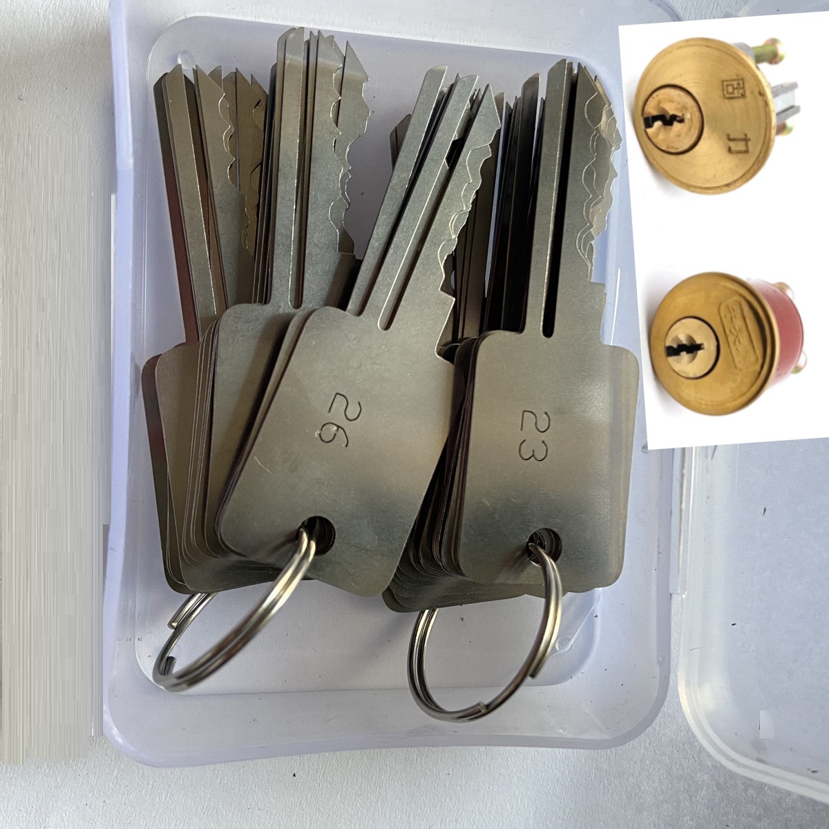 Lock Picking Set - 48in1 ล็อคเลือกชุดเครื่องมือช่างกุญแจ master คีย์ล็อค Pin Broken
