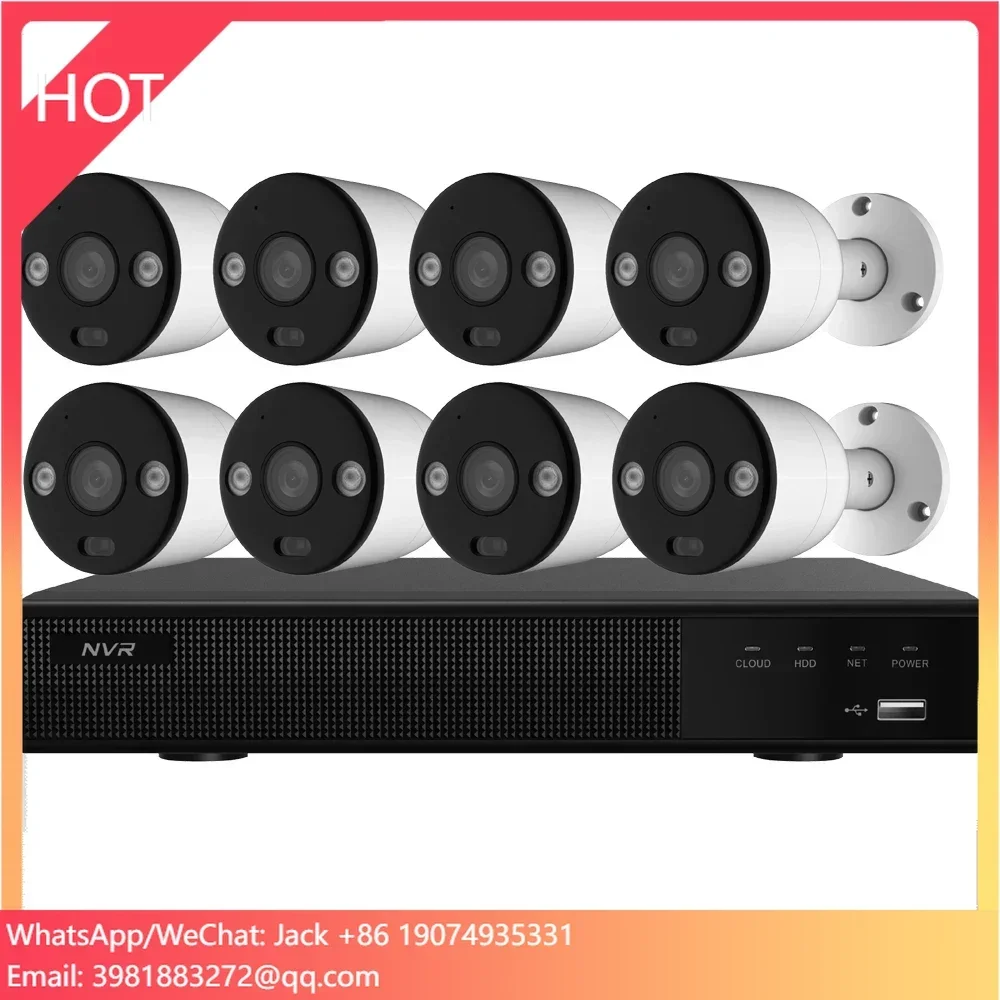 Home Security Nvr - ระบบกล้องวงจรปิด 8CH 4K PoE สำหรับบ้าน ชุด