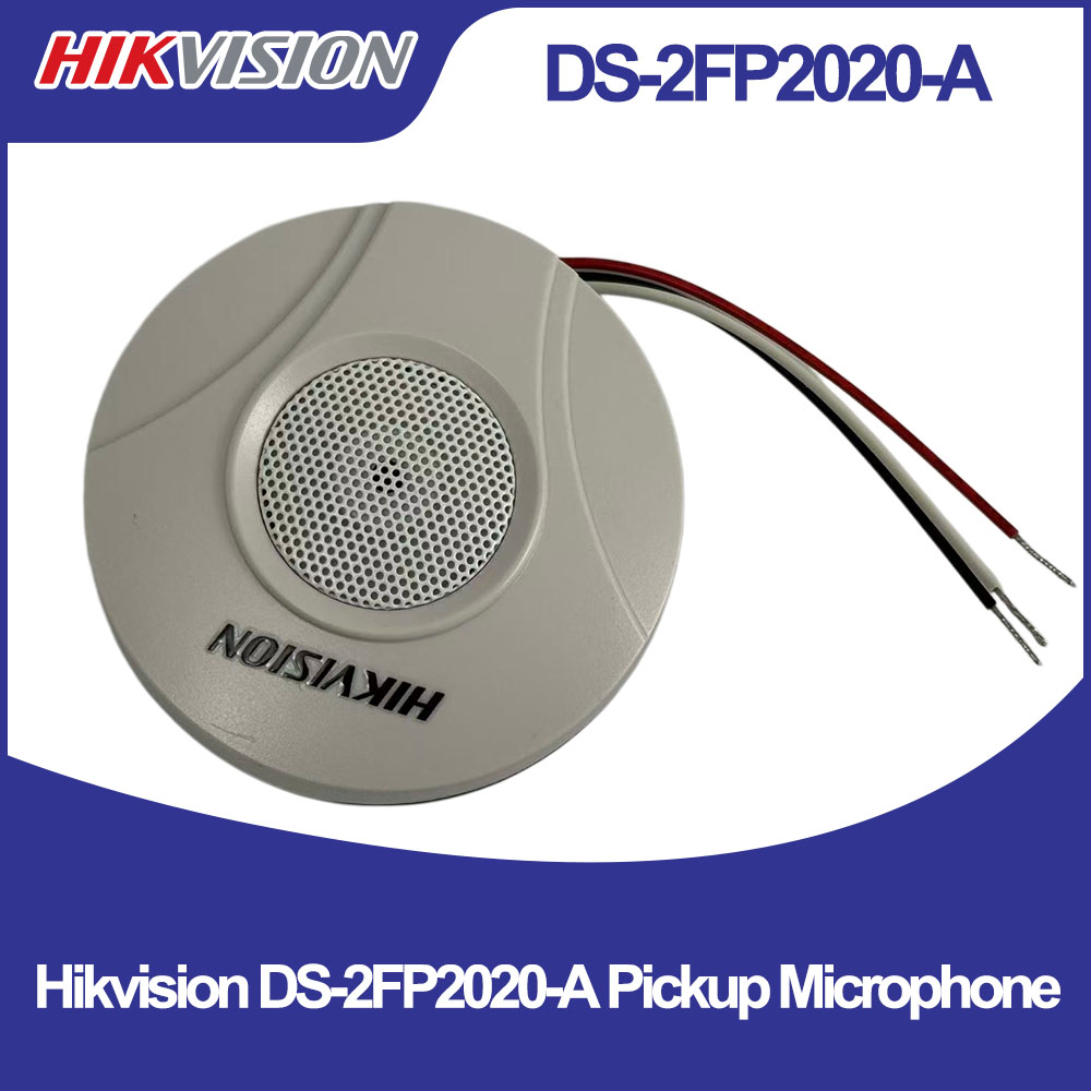 Home Security Hikvision - Hikvision DS-2FP2020-A HiFi ความเที่ยงตรงสูงกล้องวงจรปิดไมโครโฟนลดเสียงรบกวนรอบทิศทางไมโครโฟนเสียงสำหรับกล้อง IP