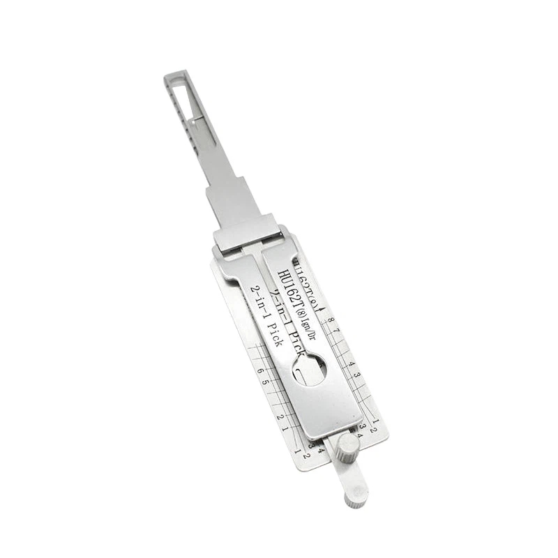 Lock Picking Set - ชุดเครื่องมือถอดรหัสกุญแจรถยนต์ HU162T(8) 2-in-1 คุณภาพสูง สำหรับช่างทำกุญแจรถยนต์