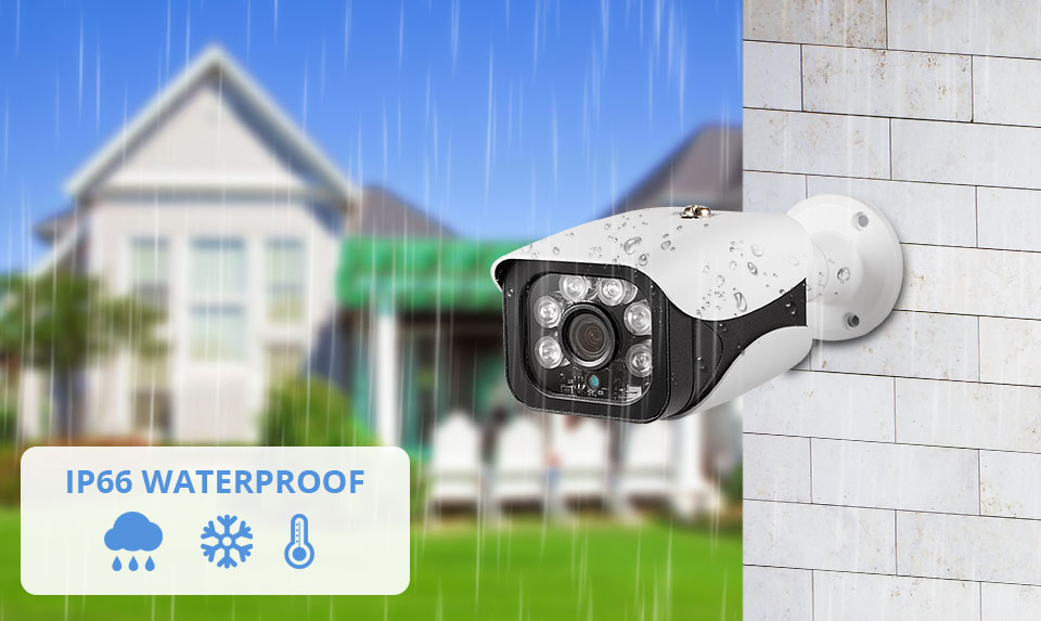 ระบบกล้องวงจรปิด 8MP 4K POE NV - Home Security Nvr บทวิจารณ์และราคา