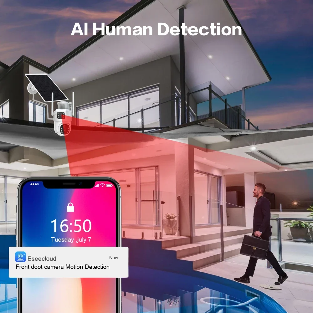ระบบกล้องวงจรปิดพลังงานแสงอาทิ - Home Security Nvr บทวิจารณ์และราคา