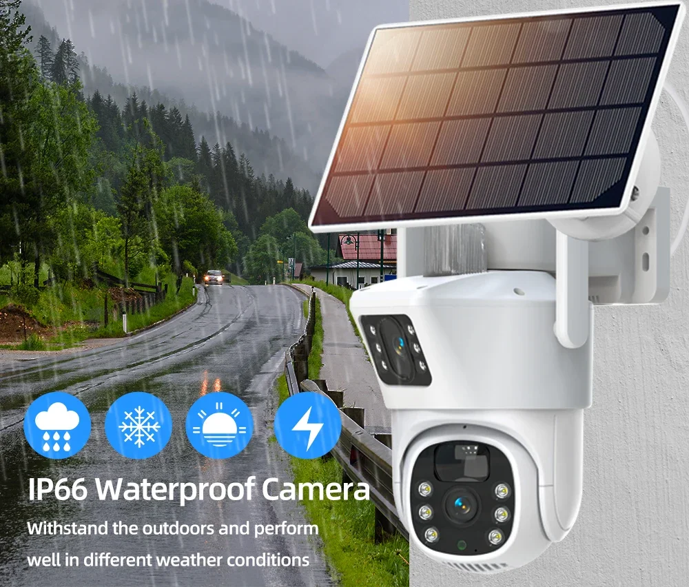 ระบบกล้องวงจรปิดพลังงานแสงอาทิ - Home Security Nvr บทวิจารณ์และราคา