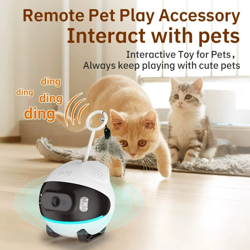 กล้องวงจรปิดอัจฉริยะ 2MP 1080P - Home Security Robot Dog บทวิจารณ์และราคา