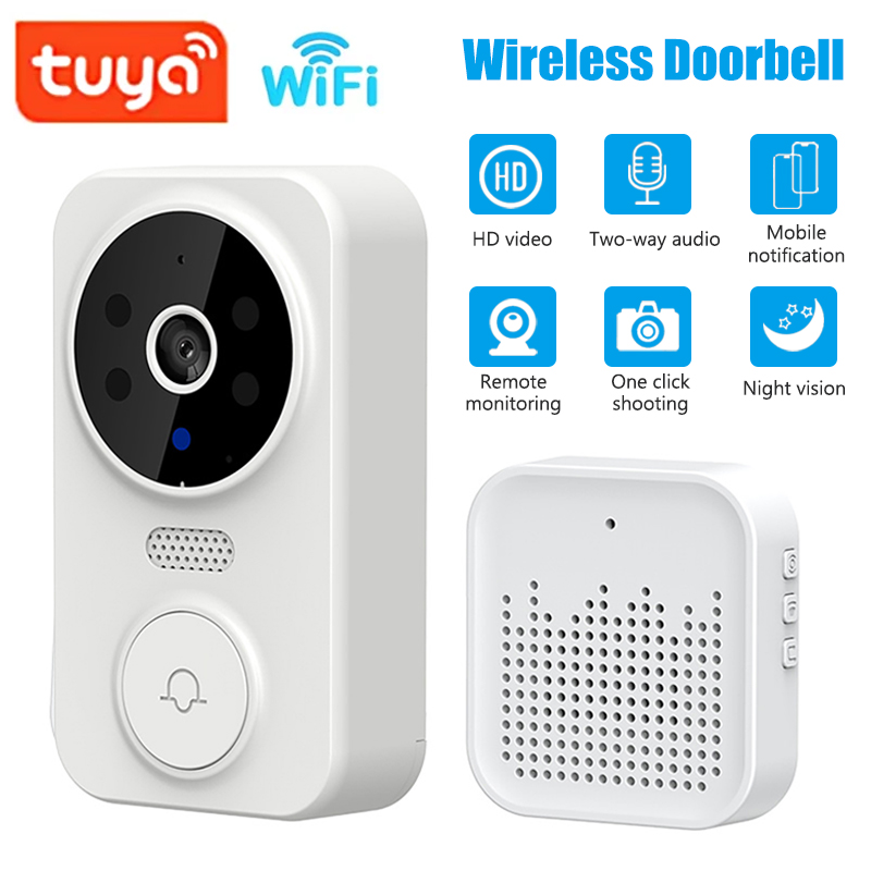 WiFi Smart Video Doorbell กล้อ - Home Security Lidar บทวิจารณ์และราคา