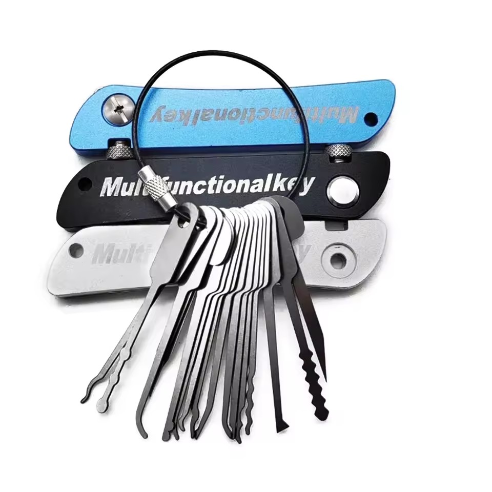 ชุดอุปกรณ์เปิดล็อคขนาดกะทัดรัด - Lock Picking Set บทวิจารณ์และราคา