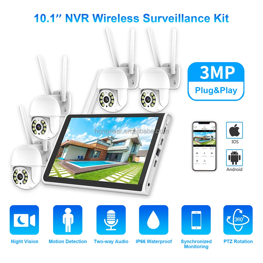 ชุดกล้องวงจรปิดไร้สาย 2026 Hon - Home Security Nvr บทวิจารณ์และราคา