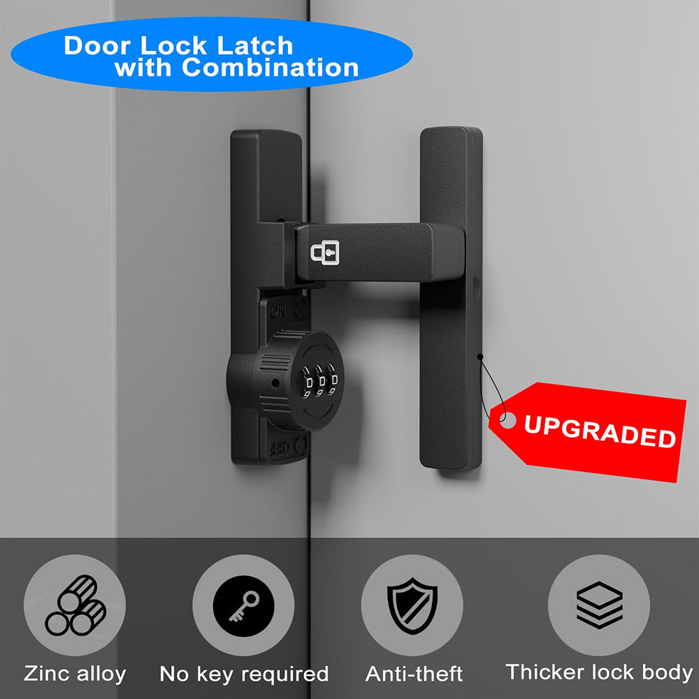 Security Barn ประตูล็อค 3 หลัก - Home Security For Doors บทวิจารณ์และราคา
