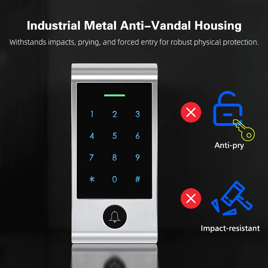 ระบบควบคุมระยะไกลแบบสัมผัส WIF - Home Security For Doors บทวิจารณ์และราคา
