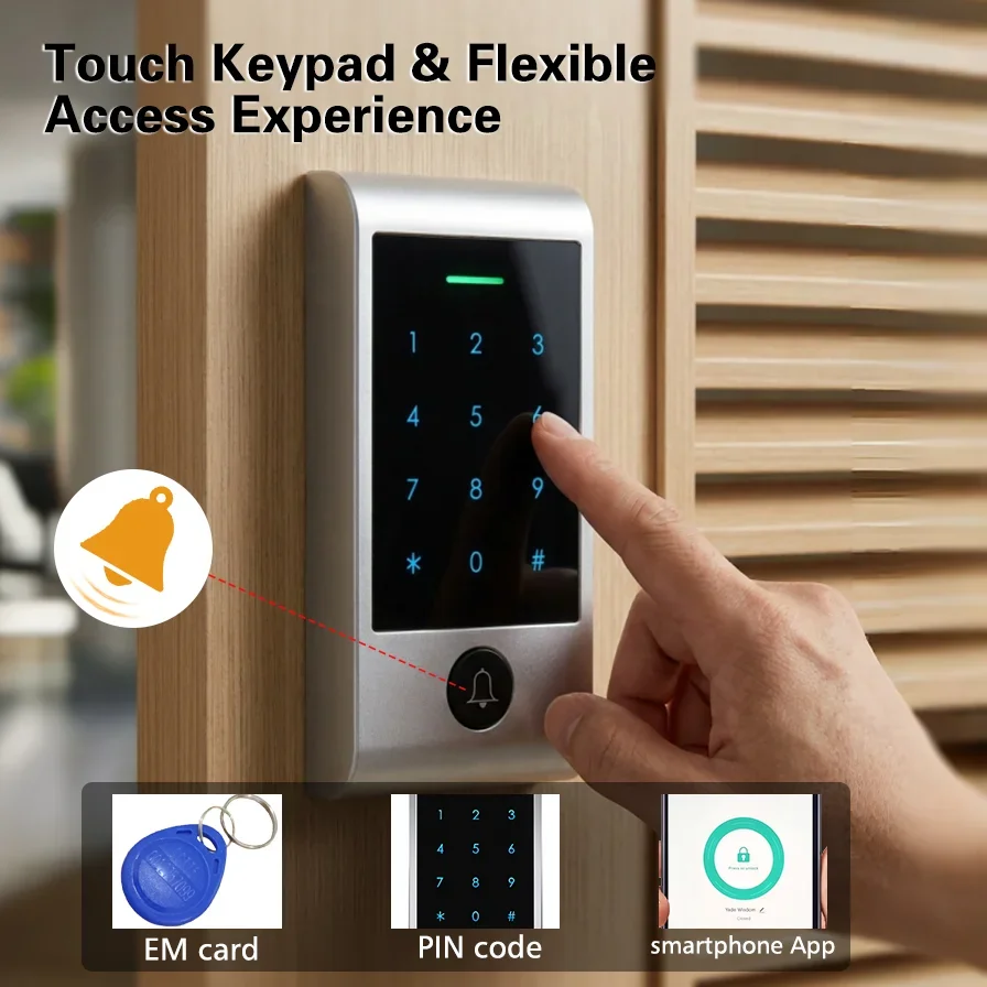 ระบบควบคุมระยะไกลแบบสัมผัส WIF - Home Security For Doors บทวิจารณ์และราคา