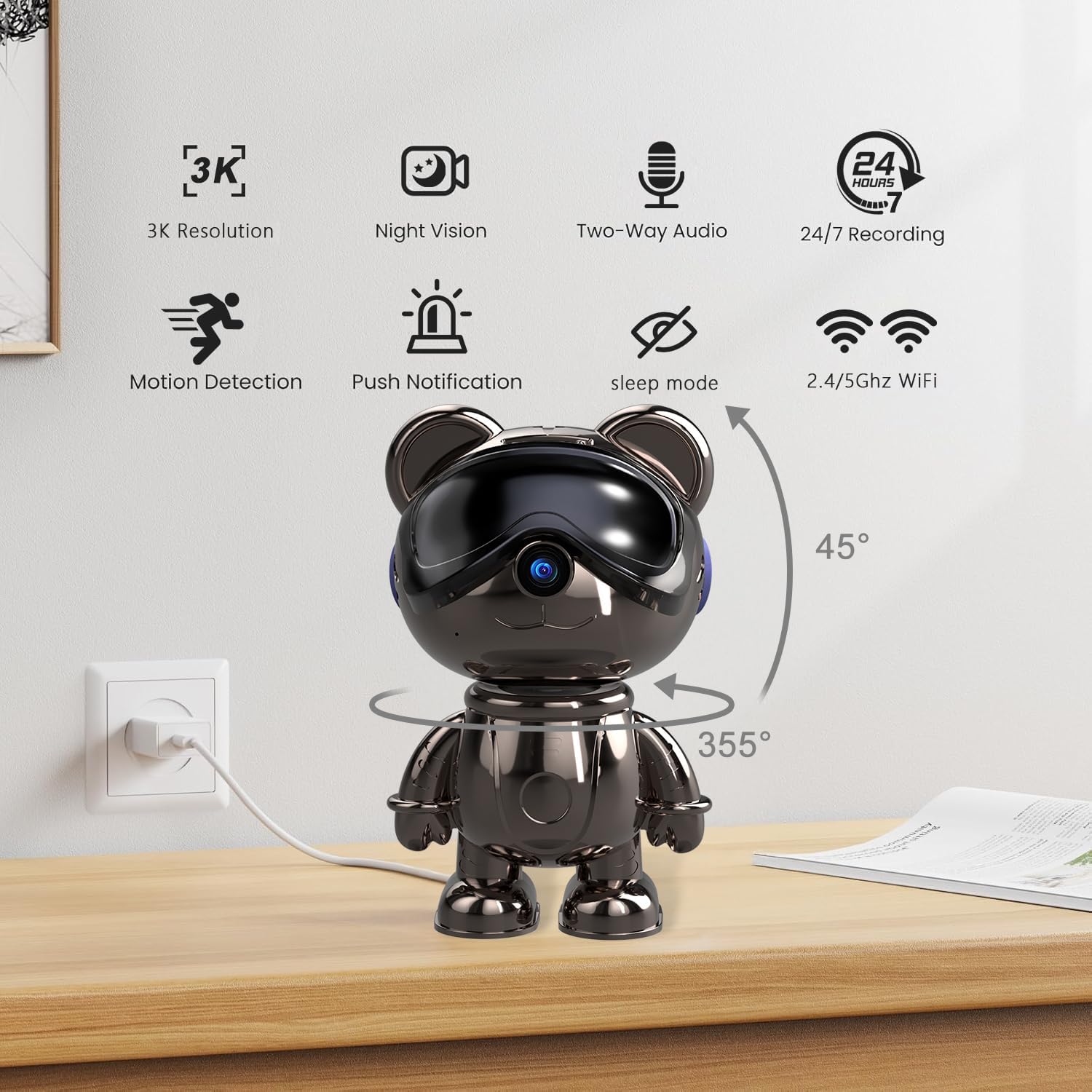 กล้องรักษาความปลอดภัยอินเตอร์เ - Home Security Google Camera บทวิจารณ์และราคา