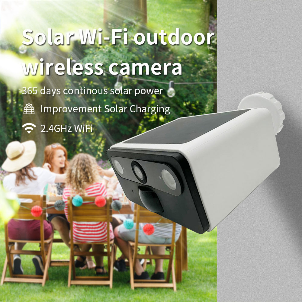 กล้องวงจรปิดพลังงานแสงอาทิตย์  - Home Security Google Camera บทวิจารณ์และราคา