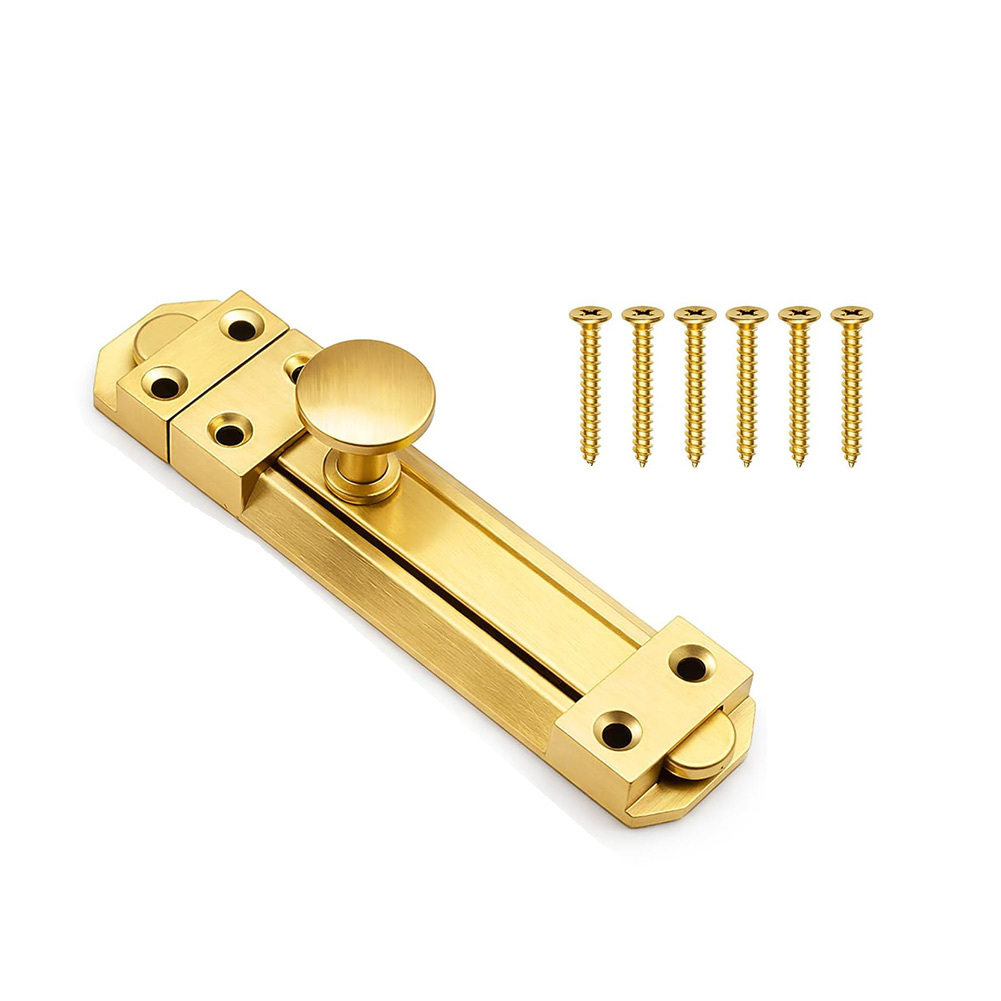 กลอนประตูบานเลื่อนทองเหลืองแท้ - Home Security For Doors บทวิจารณ์และราคา