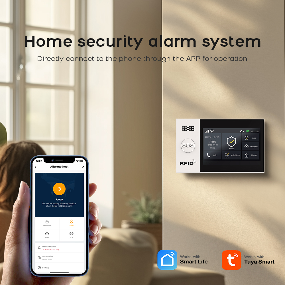 Home Security Tuya Home Alarm  - Home Security Google Camera บทวิจารณ์และราคา