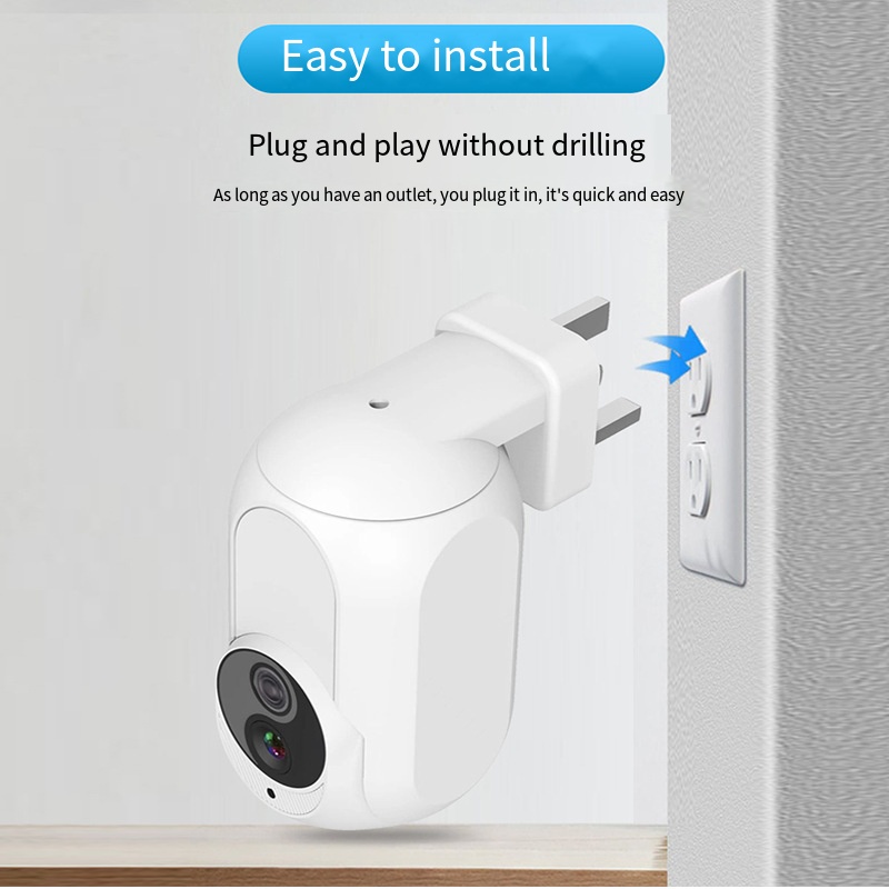 กล้องวงจรปิดแบบเสียบปลั๊ก Tuya - Home Security Google Camera บทวิจารณ์และราคา
