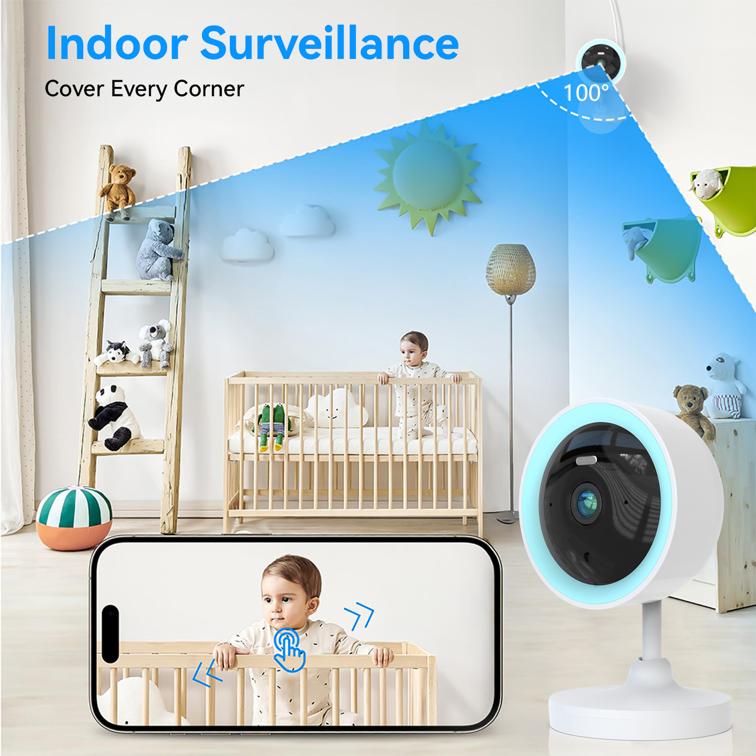 PEGATAH Tuya Smart 5MP HD กล้อ - Home Security Lidar บทวิจารณ์และราคา