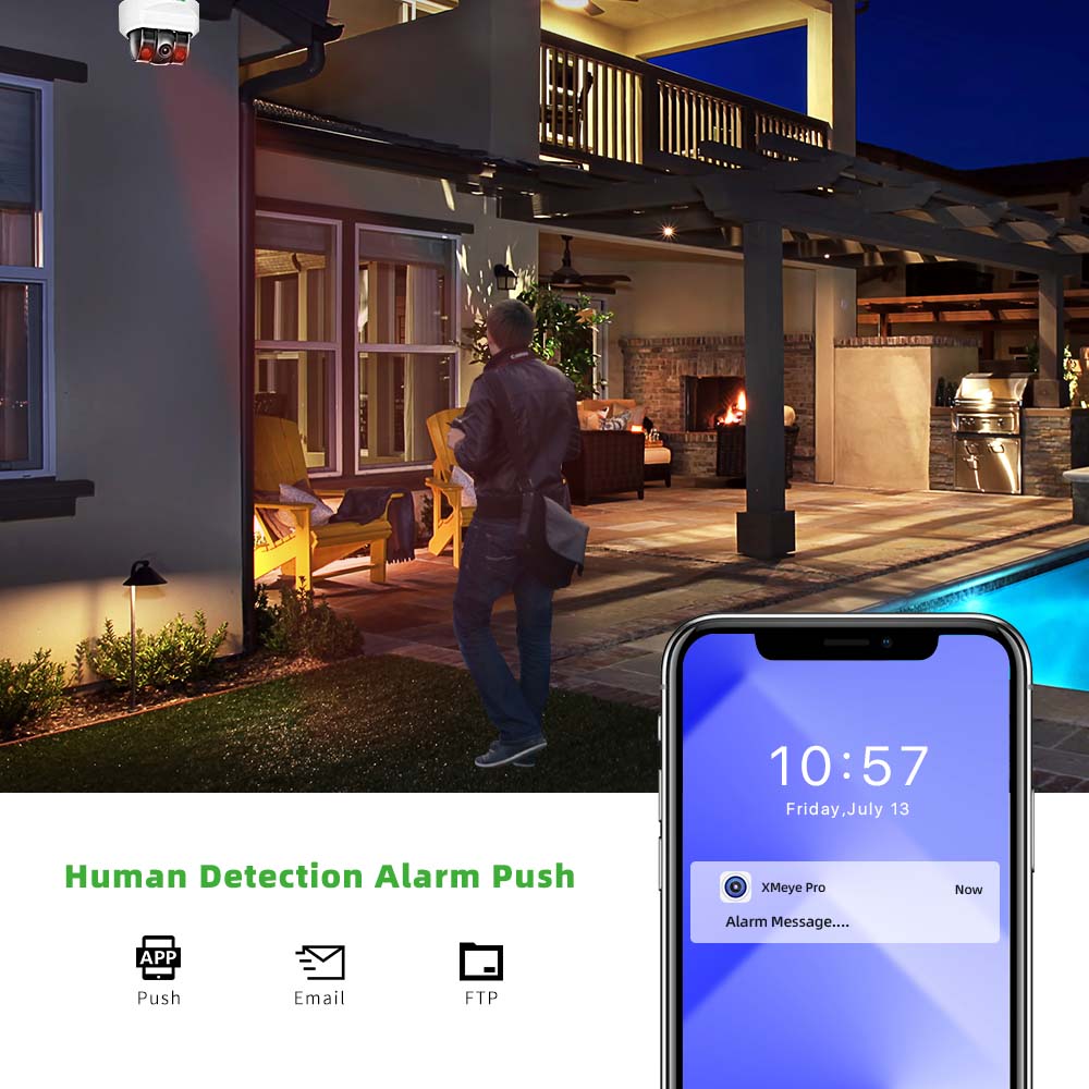 กล้อง IP แบบ POE ความละเอียด 4 - Home Security Brand บทวิจารณ์และราคา