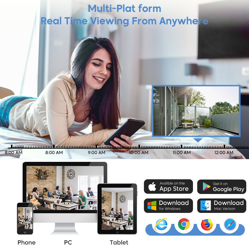 ฮิควิชั่นกล้อง IP 8MP 4K ที่รอ - Home Security Hikvision บทวิจารณ์และราคา