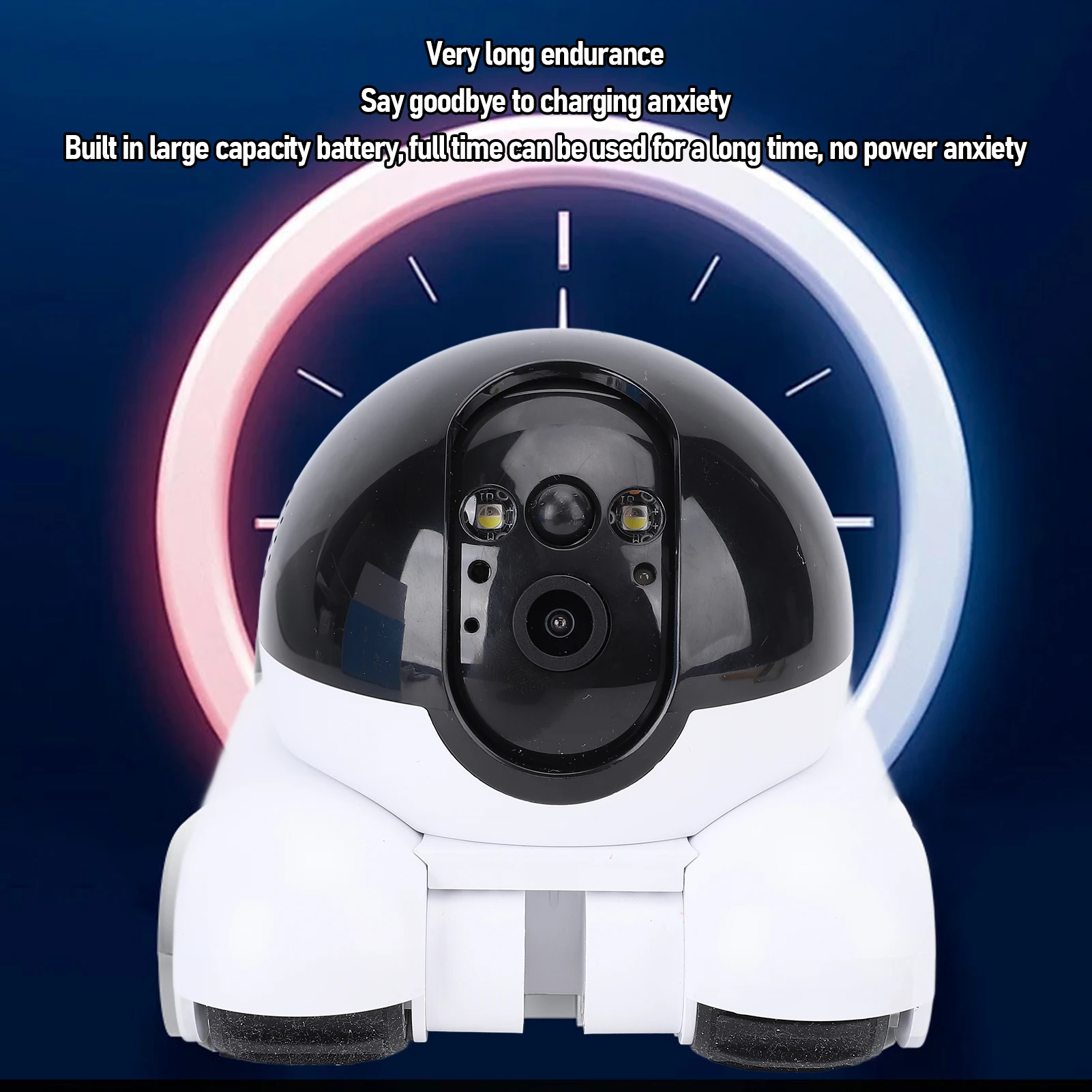 กล้องวงจรปิดภายในอาคาร 2MP เลน - Home Security Robot Dog บทวิจารณ์และราคา