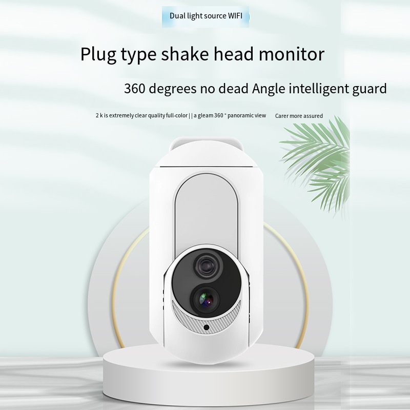 กล้องติดผนัง Tuya แบบเสียบปลั๊ - Home Security Google Camera บทวิจารณ์และราคา