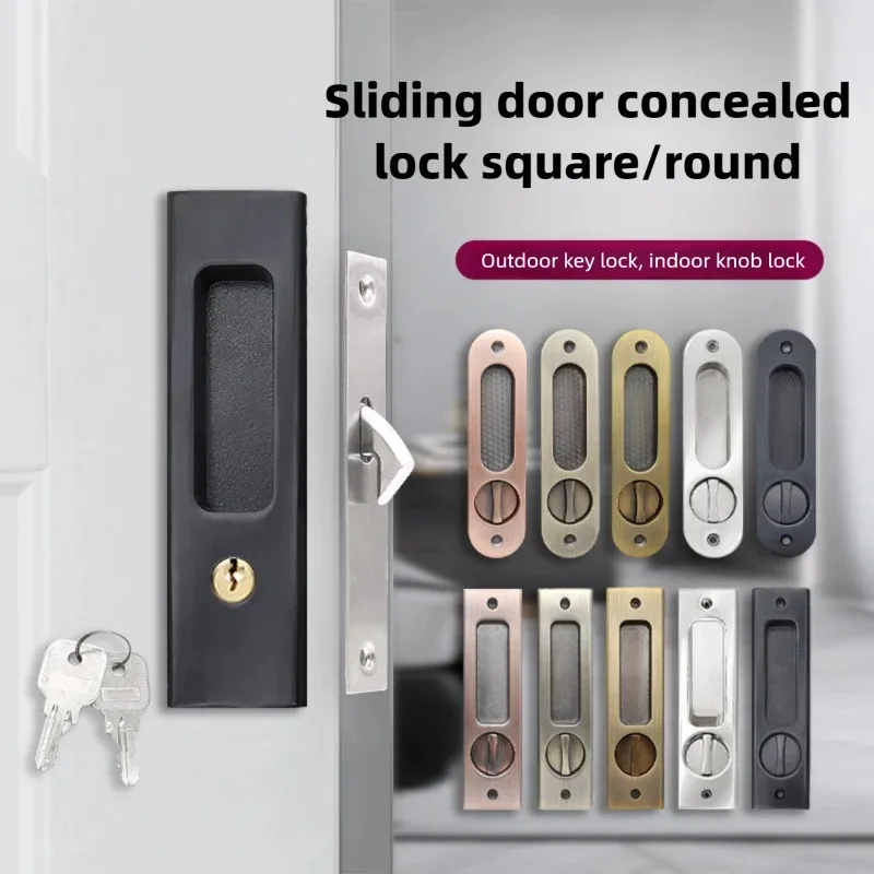 ตัวล็อคประตูบานเลื่อนสีดำแบบหน - Home Security For Doors บทวิจารณ์และราคา