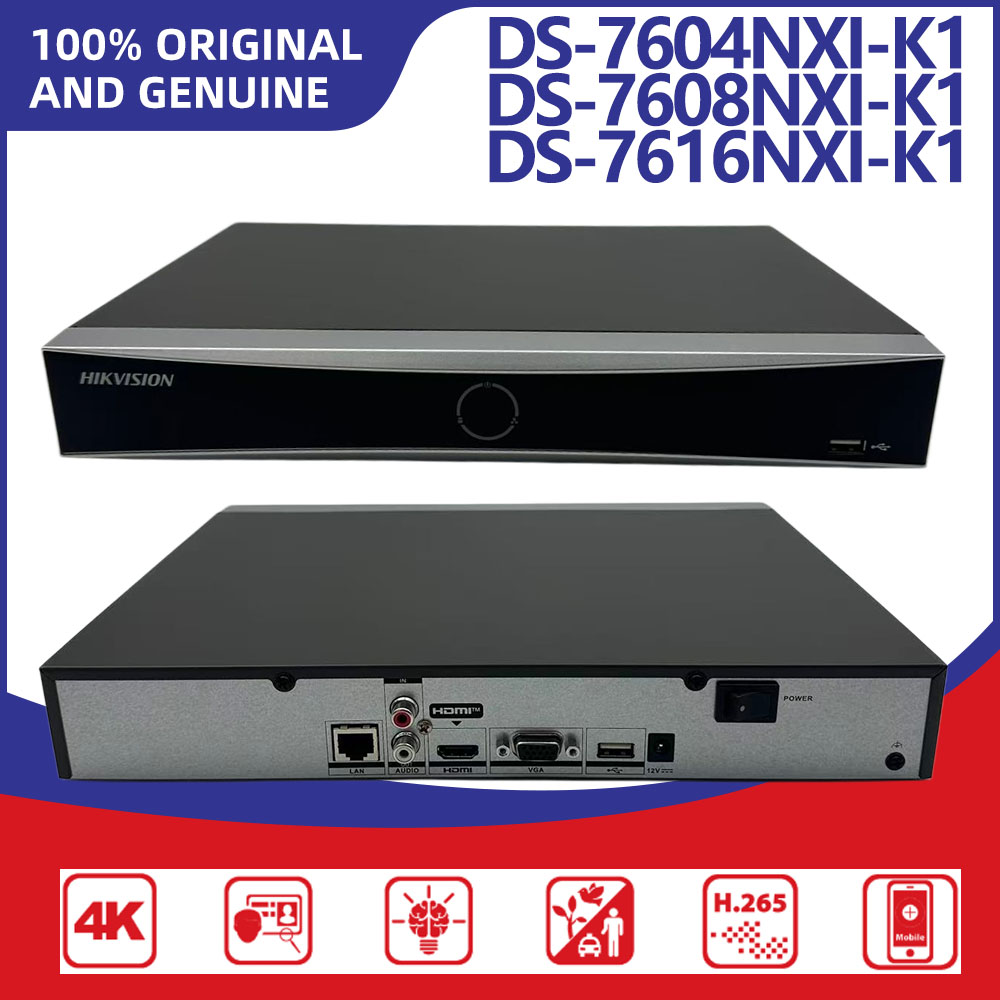 Hikvision DS-7604NXI-K1 DS-760 - Home Security Hikvision บทวิจารณ์และราคา