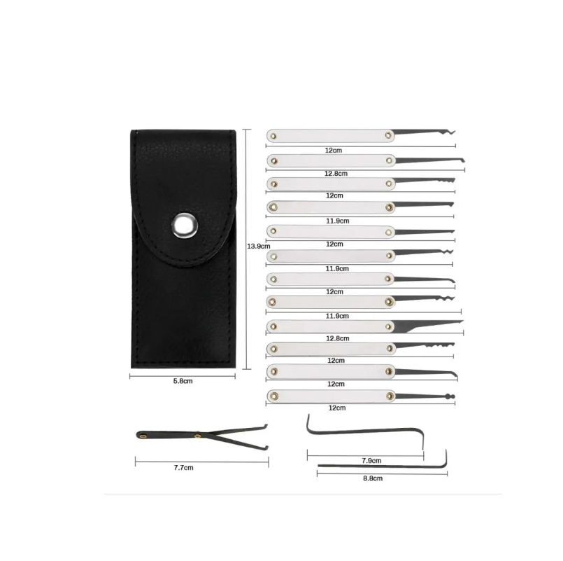 ชุดเครื่องมืออเนกประสงค์ 15 ชิ - Lock Picking Set บทวิจารณ์และราคา