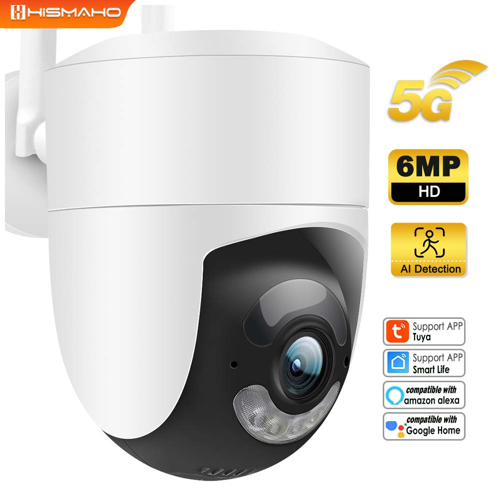 Tuya IP กล้อง 5G WIFI 6MP Alex - Home Security Google Camera บทวิจารณ์และราคา