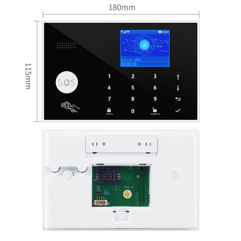กล้อง WIFI ระบบเตือนภัย GSM รอ - Home Zone Security Camera บทวิจารณ์และราคา
