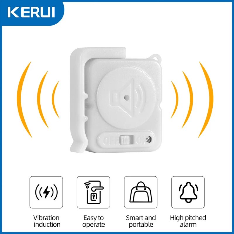 เซ็นเซอร์สัญญาณเตือนการสั่นสะเ - Home Security Doors บทวิจารณ์และราคา