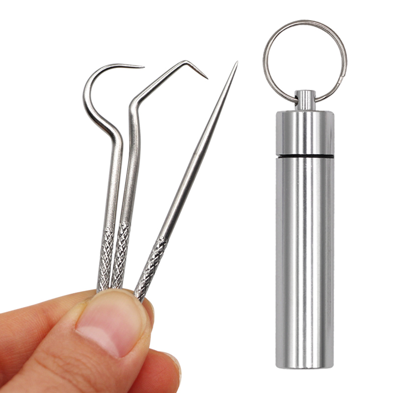 1 ชุดชุดไม้จิ้มฟันสแตนเลสฟันไห - Lock Picking Set บทวิจารณ์และราคา