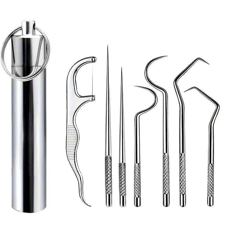 1 ชุดชุดไม้จิ้มฟันสแตนเลสฟันไห - Lock Picking Set บทวิจารณ์และราคา